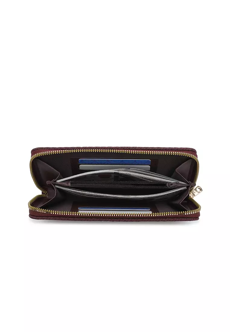 Women's Long Wallet / Purse (錢包) - 紅色