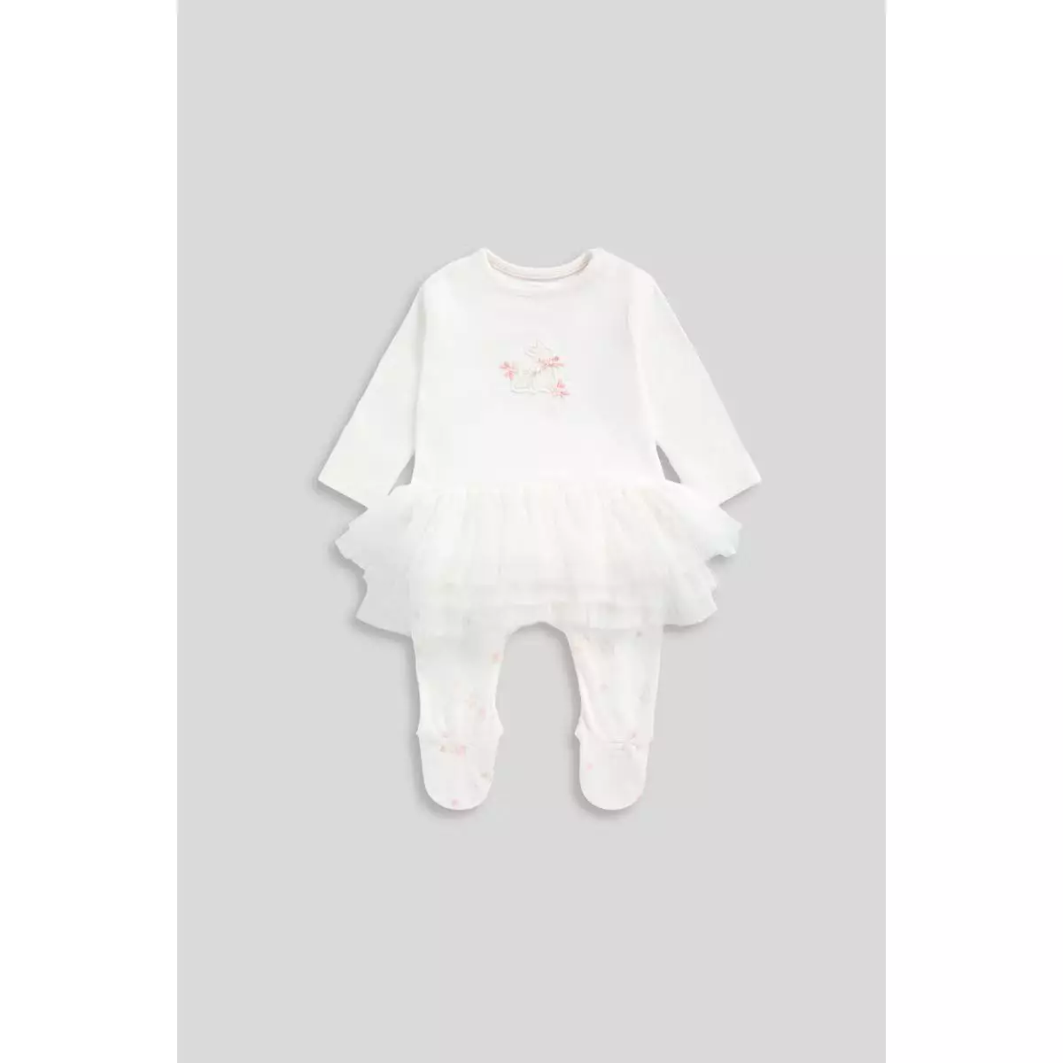 Mothercare My First Tutu All-in-One - Terusan Bayi Perempuan (Putih)