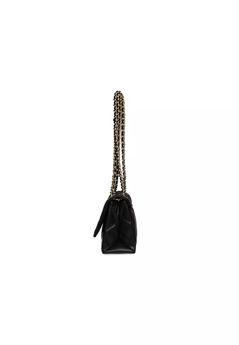 Buy Steve Madden BVOLTURI BLACK/GOLD SHOULDER BAG Online | ZALORA Malaysia