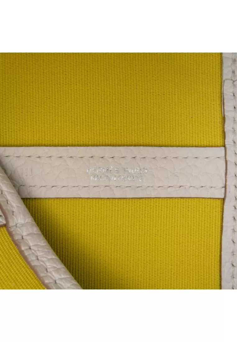 Pre-Loved Hermès Toile And Negonda Garden File 28