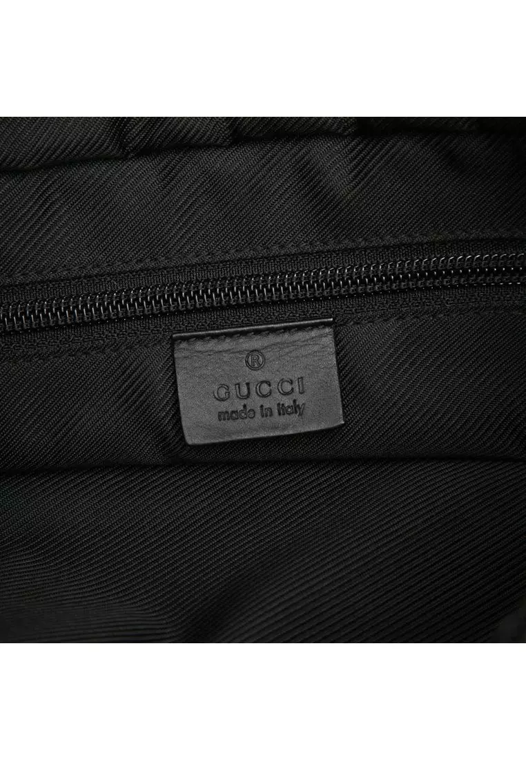 Pre-Loved Gucci Gg Denim Tote