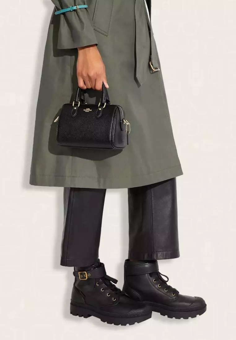 Coach Mini Rowan Crossbody Black