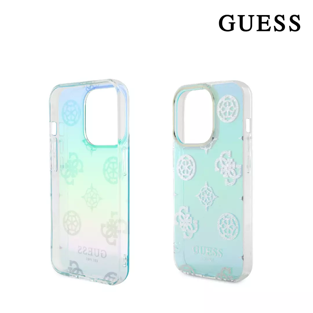 Jual Guess Case iPhone 15 Pro Max GUESS Glitter Peony Cord Strap ...