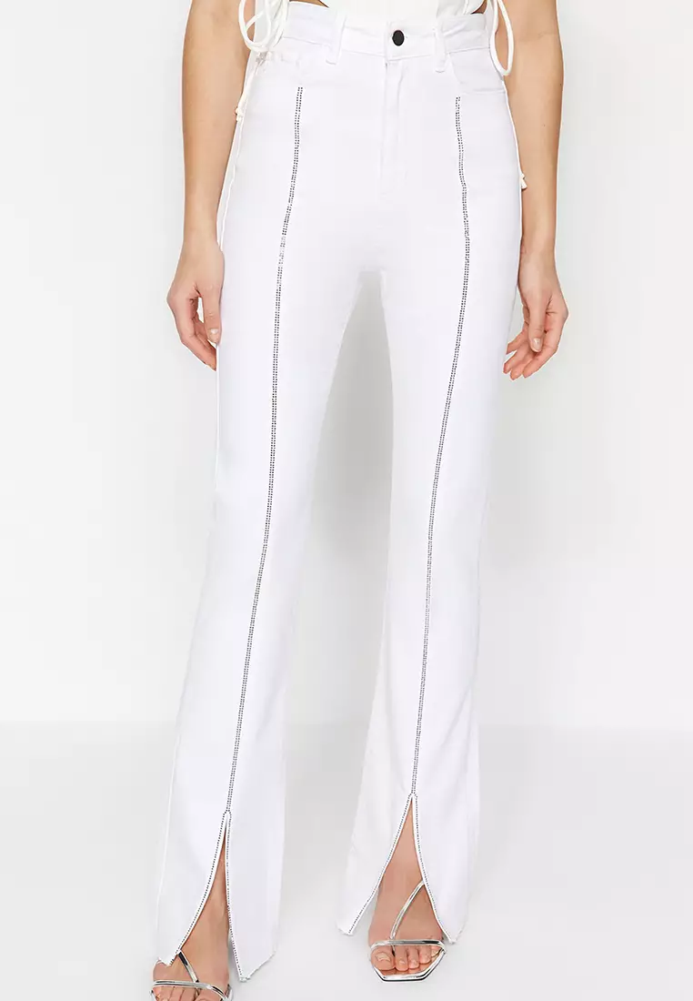 Super High Waist Flare Jeans