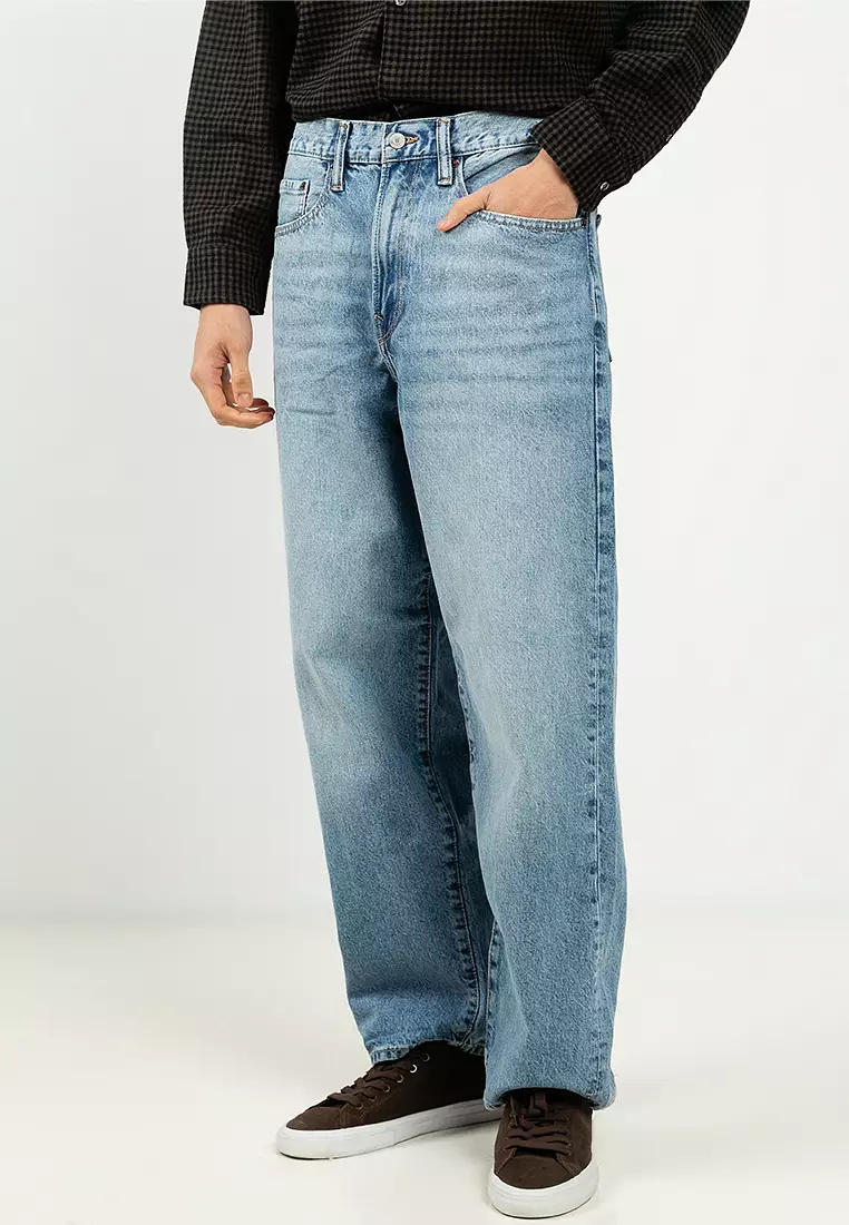 Buy GAP Vintage Baggy Fit Light Dream Jeans 2026 Online | ZALORA