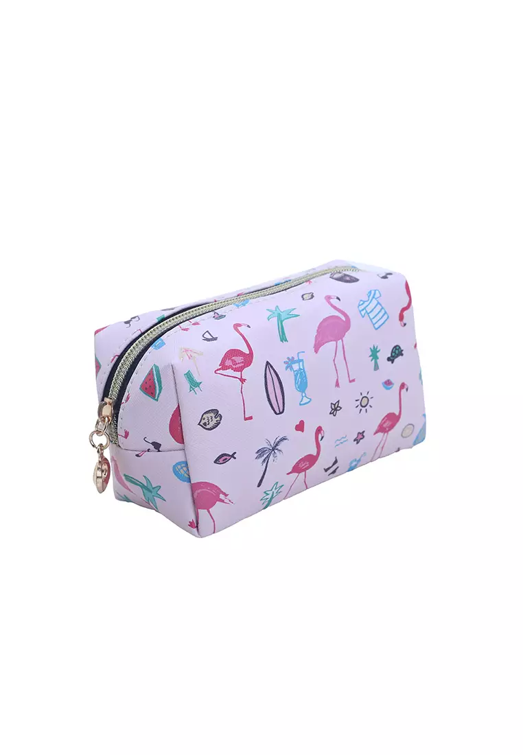 L.Blend Cosmetic Medium Bag Flaminggo Pink