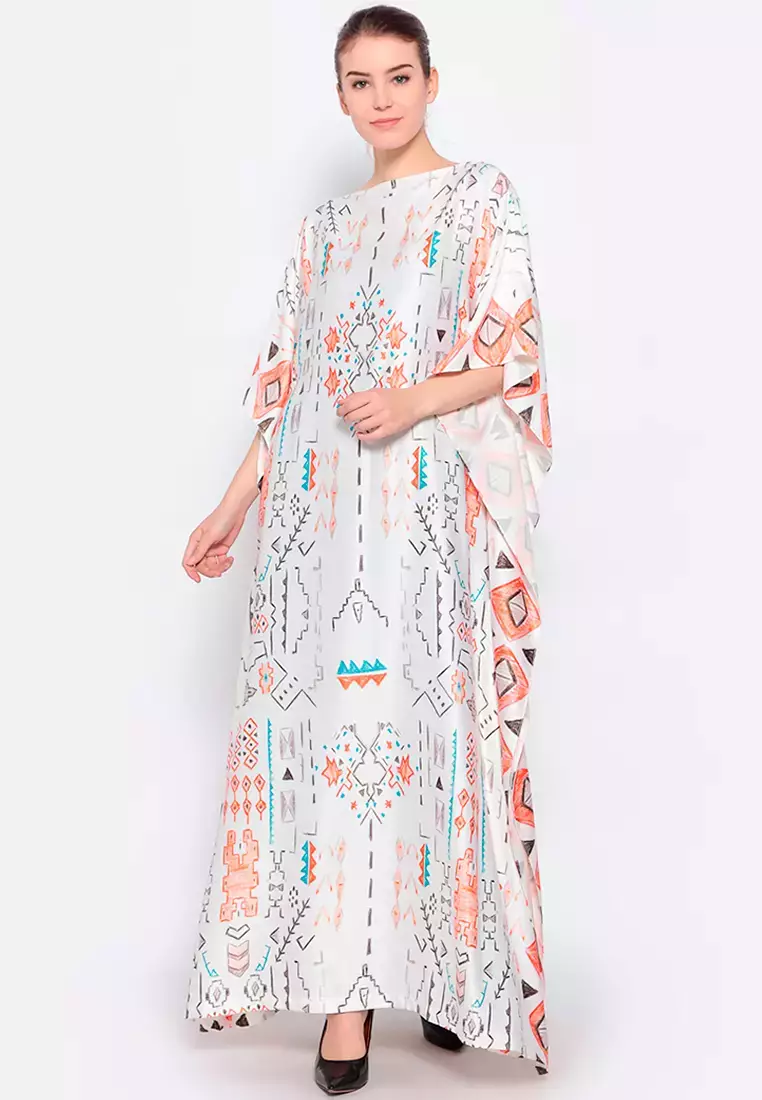 Kanzi Exclusive Short Sleeve Kaftan