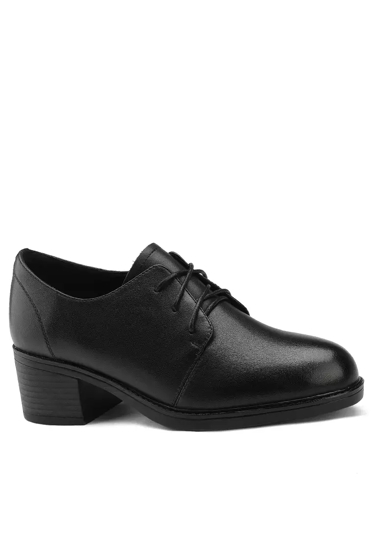 Discount on Twenty Eight Shoes  shoes - SKU: 5cm Grain Leather Derby Shoes Aa997