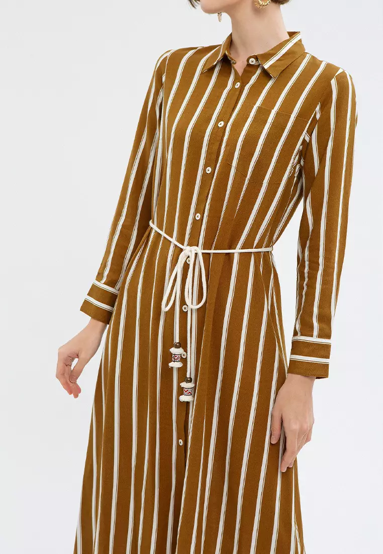 Minimal Malia Dress Ice Ginger