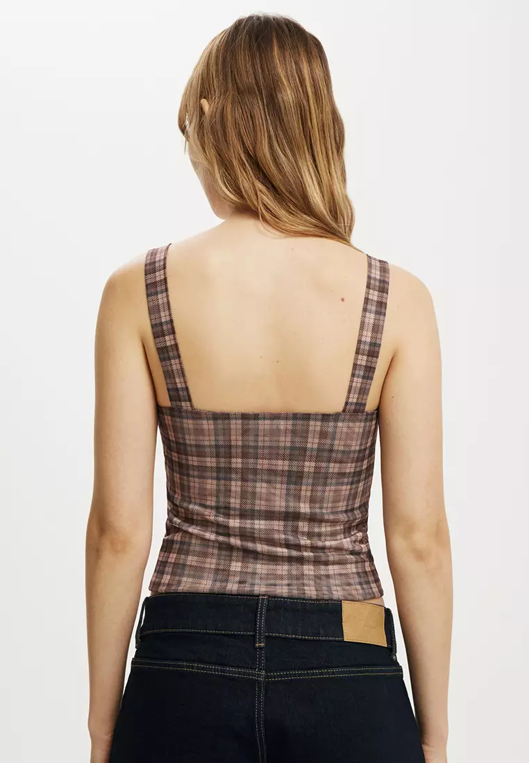 Brooke Mesh Cami Top