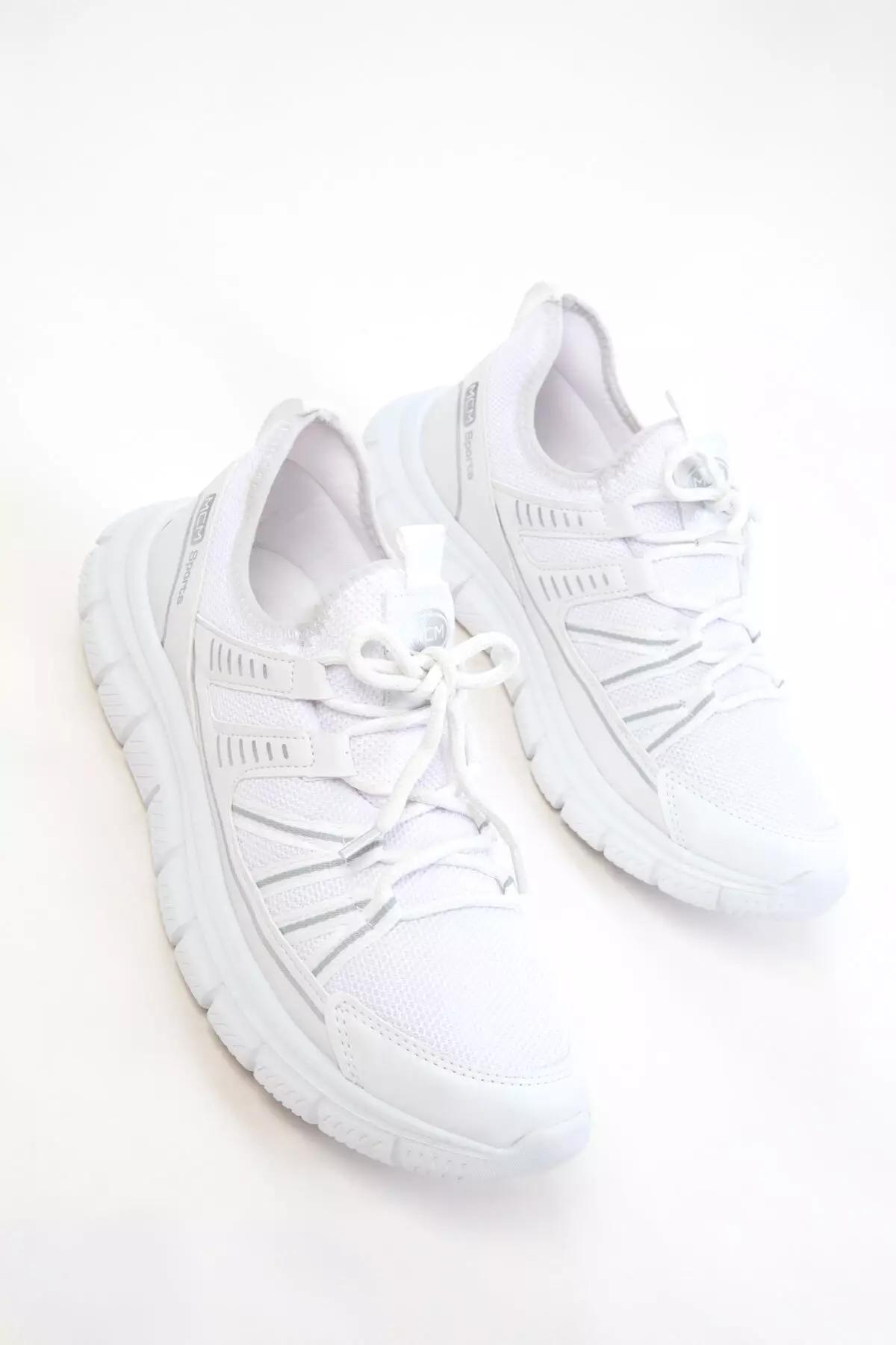 White Men'S Sneaker 20746