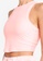 Lorna Jane pink Athletic Active Cropped Tank Top AD6BBAA17BE9E5GS_2