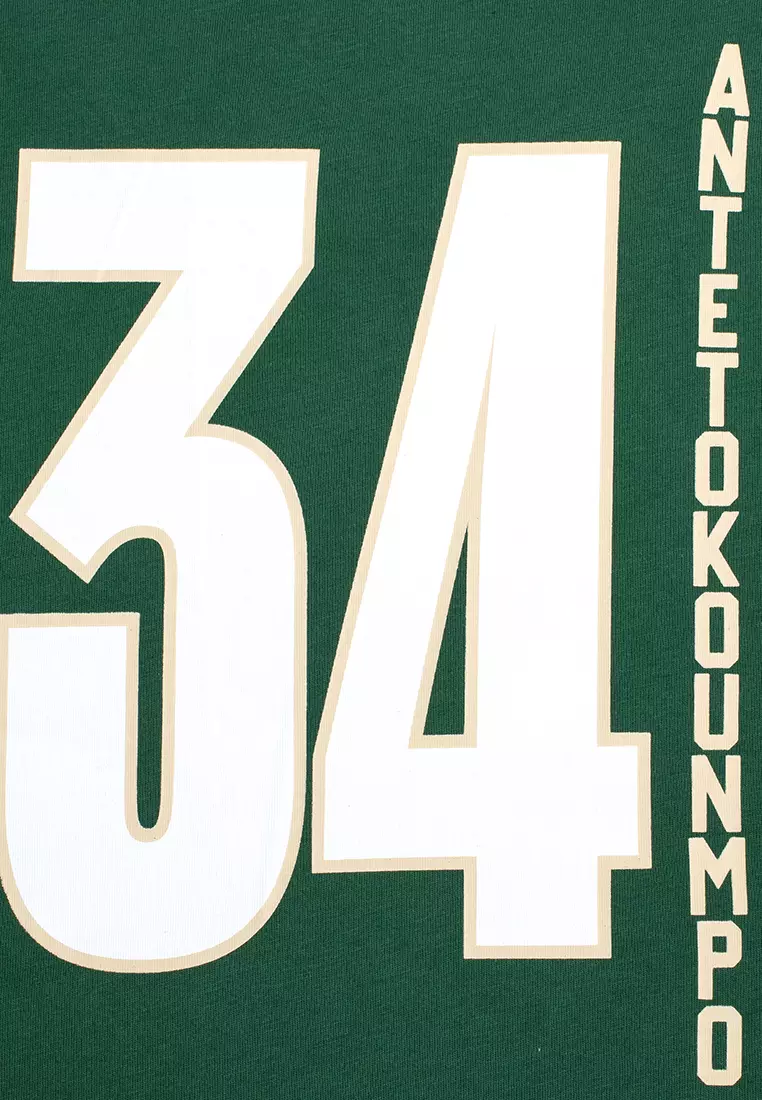 Milwaukee Bucks Giannis Antetokounmpo #34 T-Shirt for Kids Core Collection