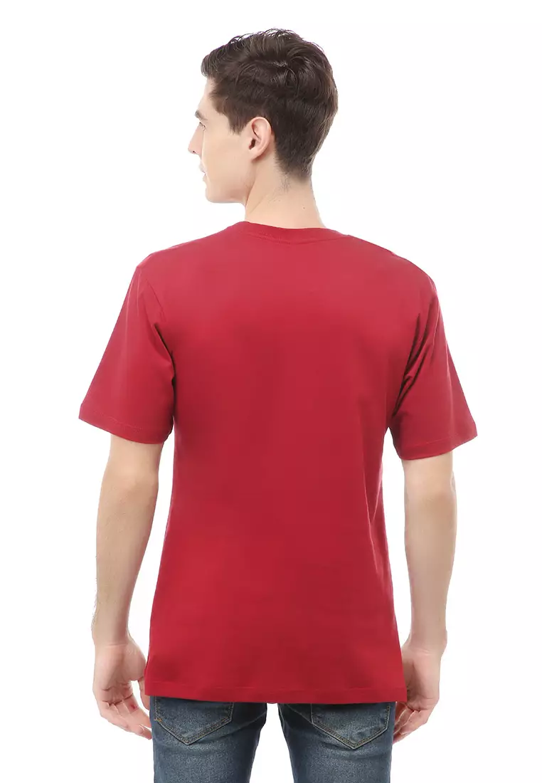 Jack T-Shirt Atasan Kasual Kaos Pria Rose Motive Lengan Pendek Material Cotton ORIGINAL