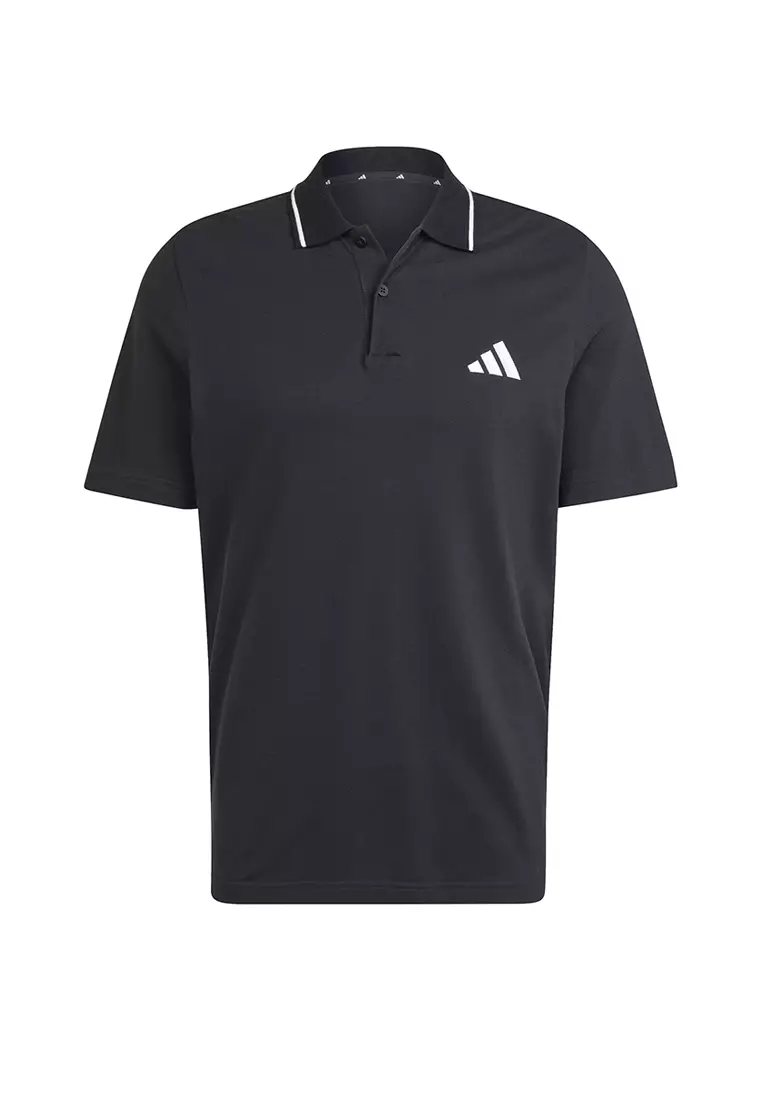 Essentials Small Logo Piqué Polo Shirt