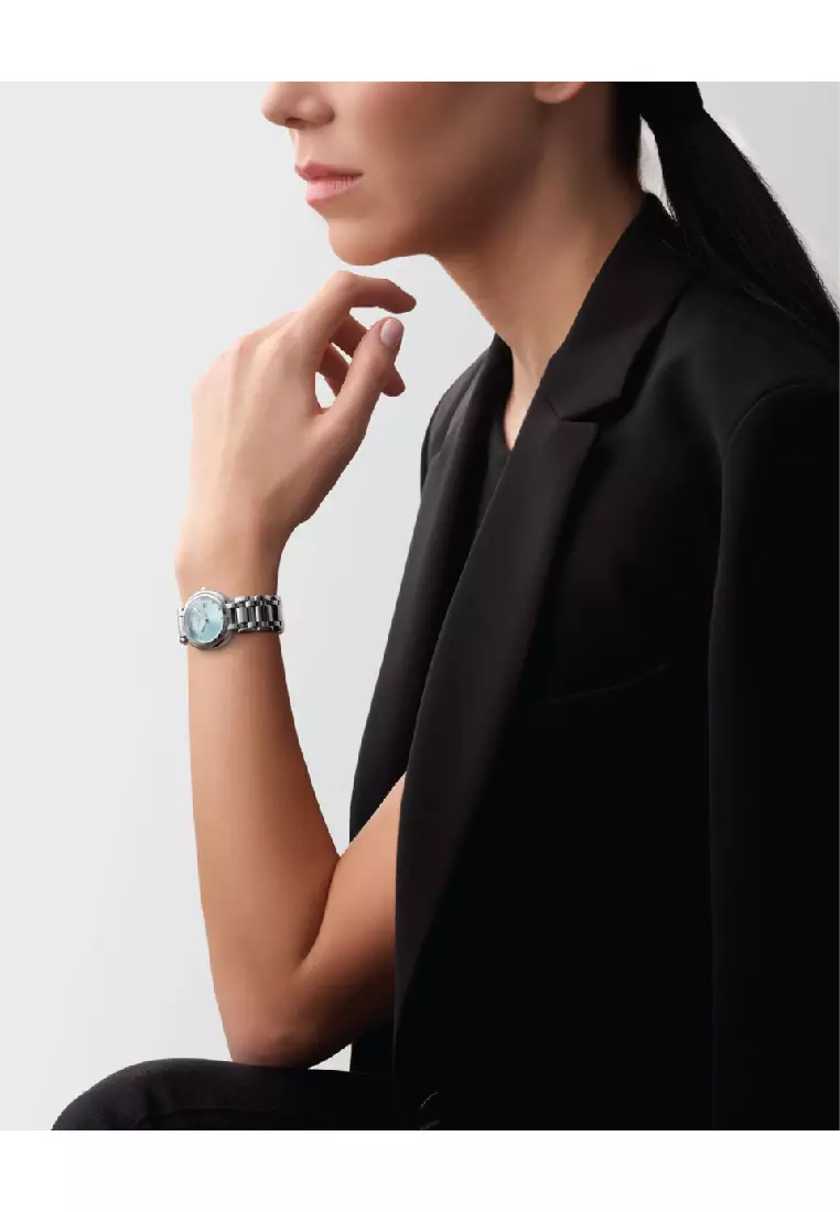 Longines Primaluna Blue Dial Stainless Steel Women Watch L81224906
