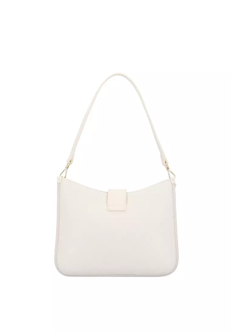 CR Lorena Woven Tote Bag - Beige