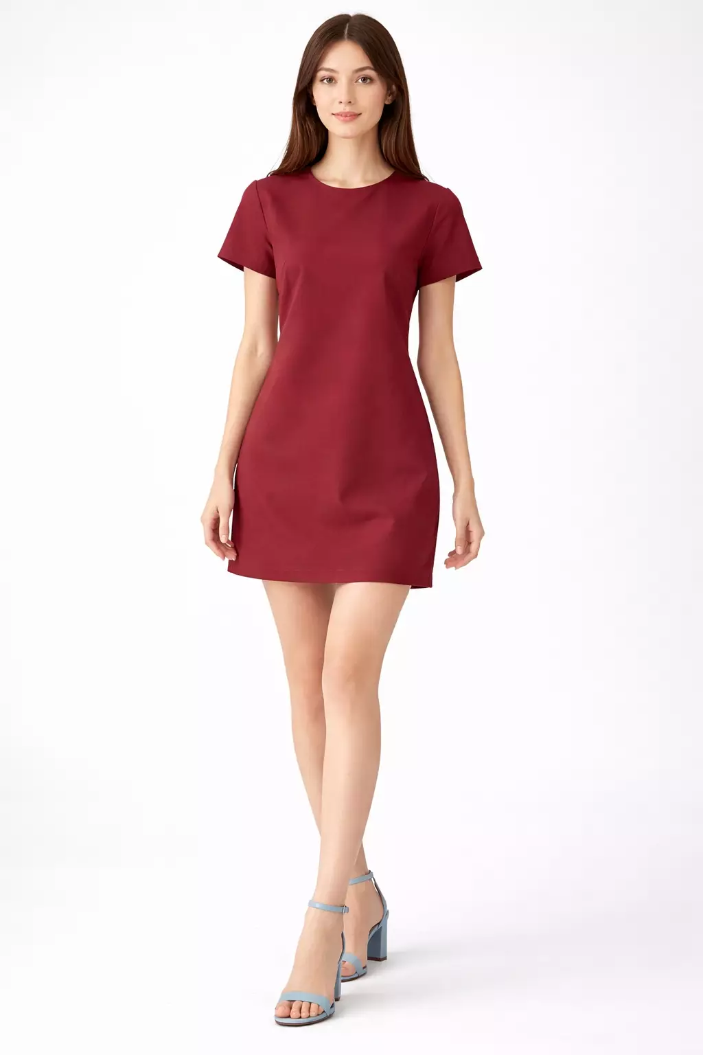 Sahira Dress In Maroon