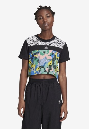 Jual Adidas Adidas Originals Cropped Tee Original Zalora Indonesia