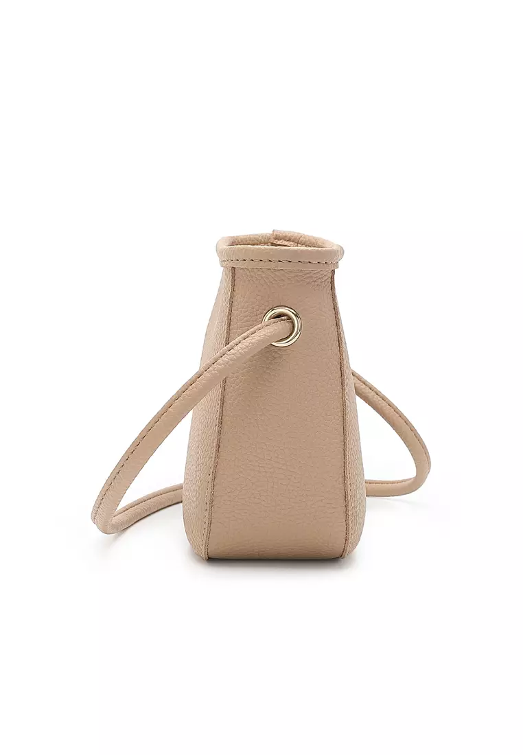 2-In-1 Sling Bag & Zipper Pouch  (2-in-1 Tas Selempang Wanita & Kantong Wanita) - Kuning