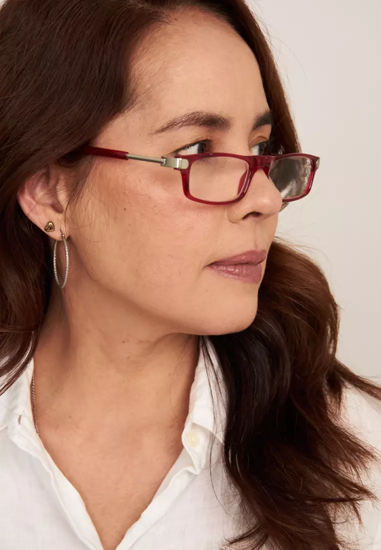 Evolution Magnetic (Red) +1.75 Reading Glasses for 47-49 Years Old