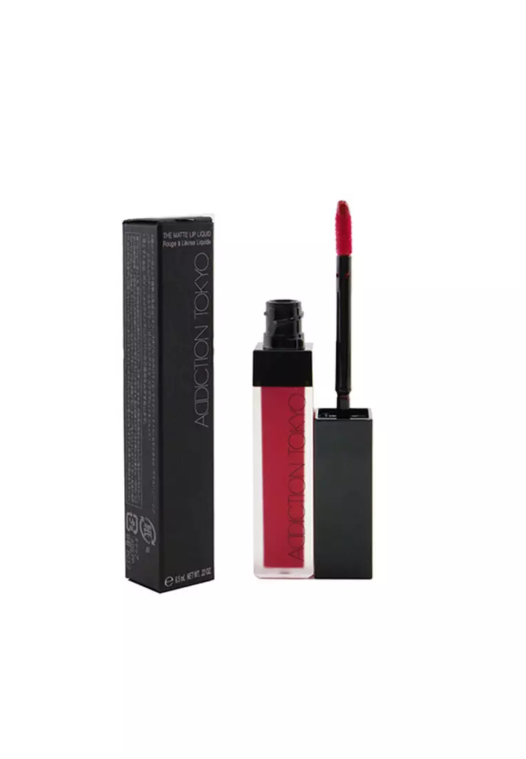 Addiction - The Matte Lip Liquid - # 004 Fuchsia Garnet 6.5ml/0.22oz