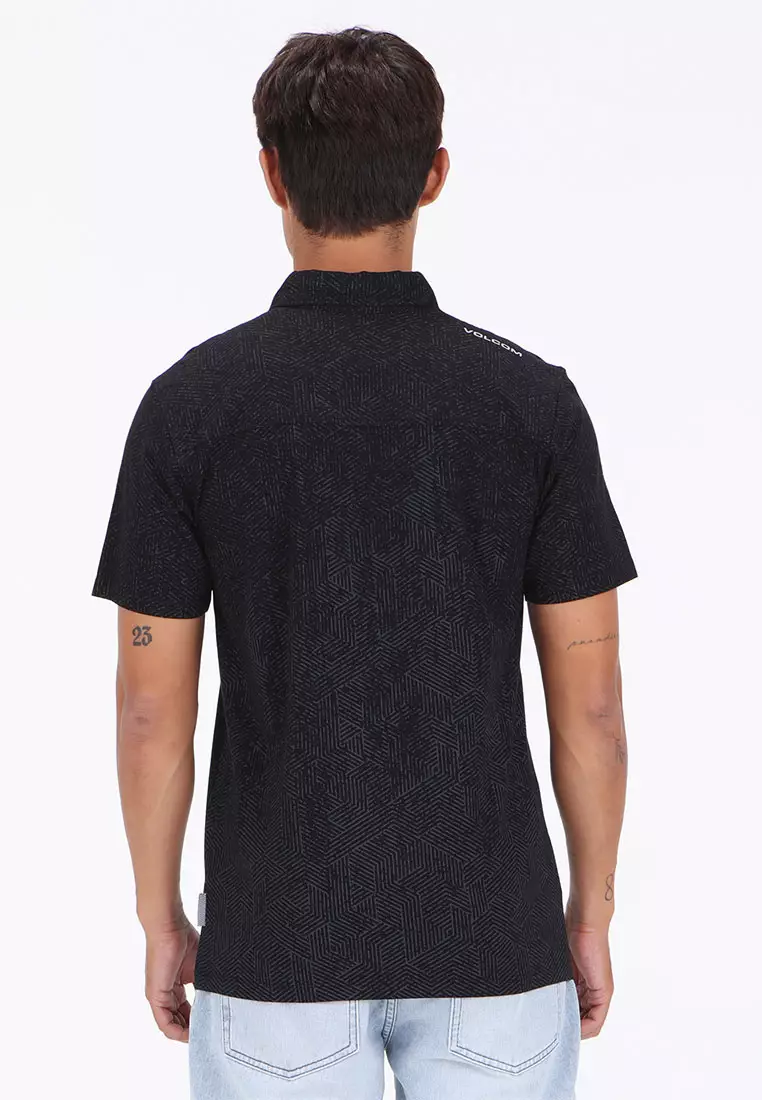 MPL DUVALL SHORT SLEEVE POLO BLACK