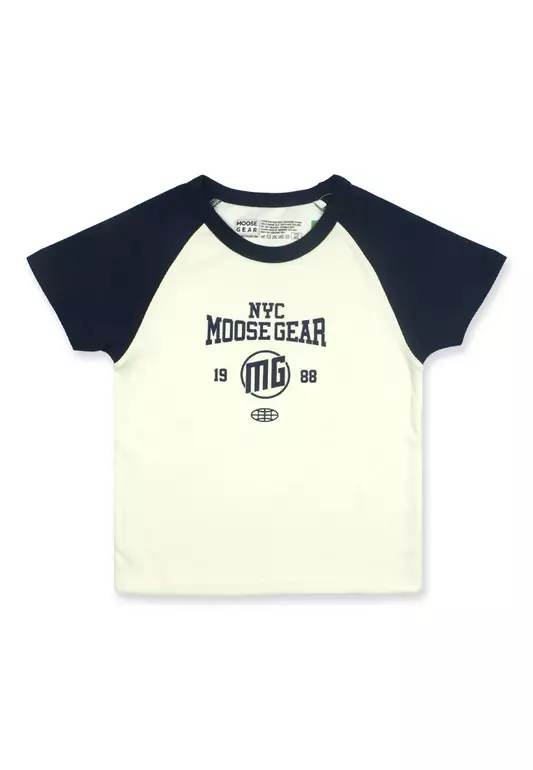 Boys Oversized T-Shirt with Print Details