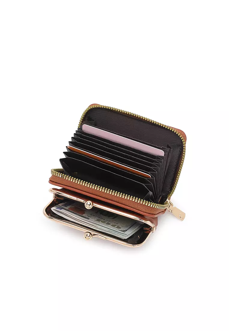 Women's Short Wallet / Purse (Dompet Wanita) - Cokelat