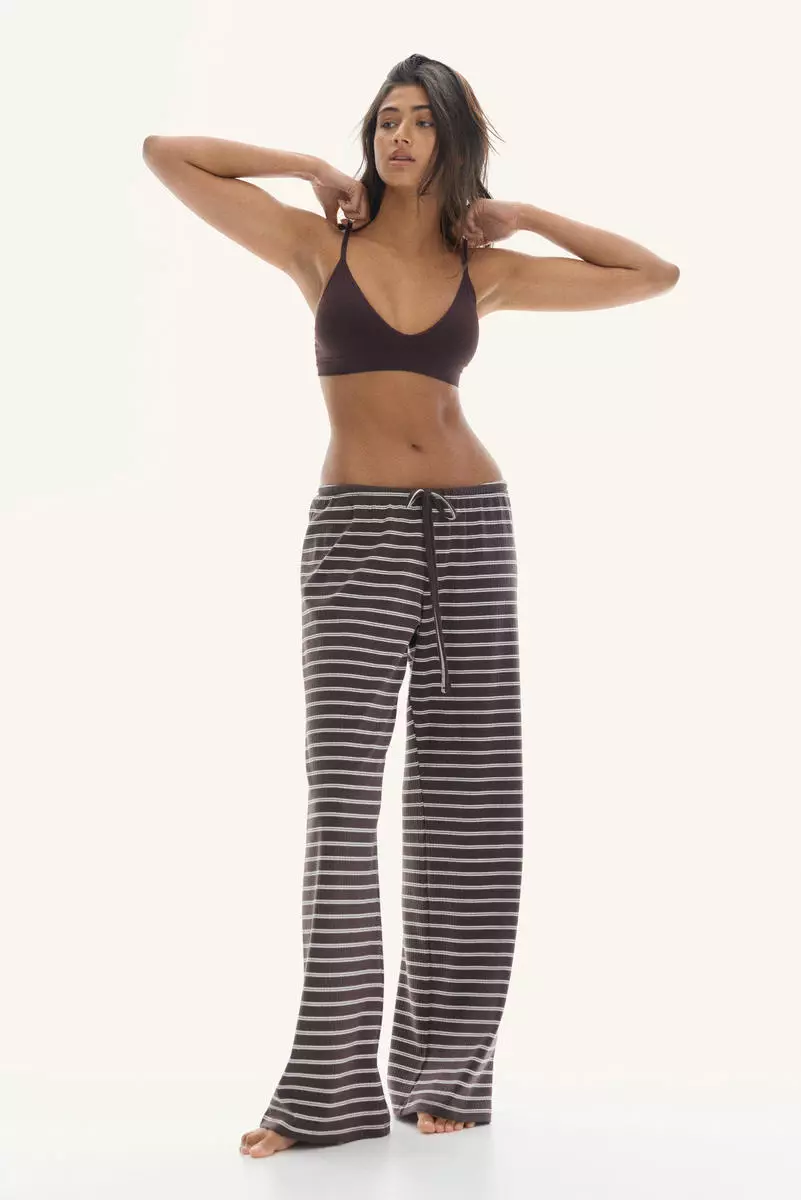 Cotton-blend trousers