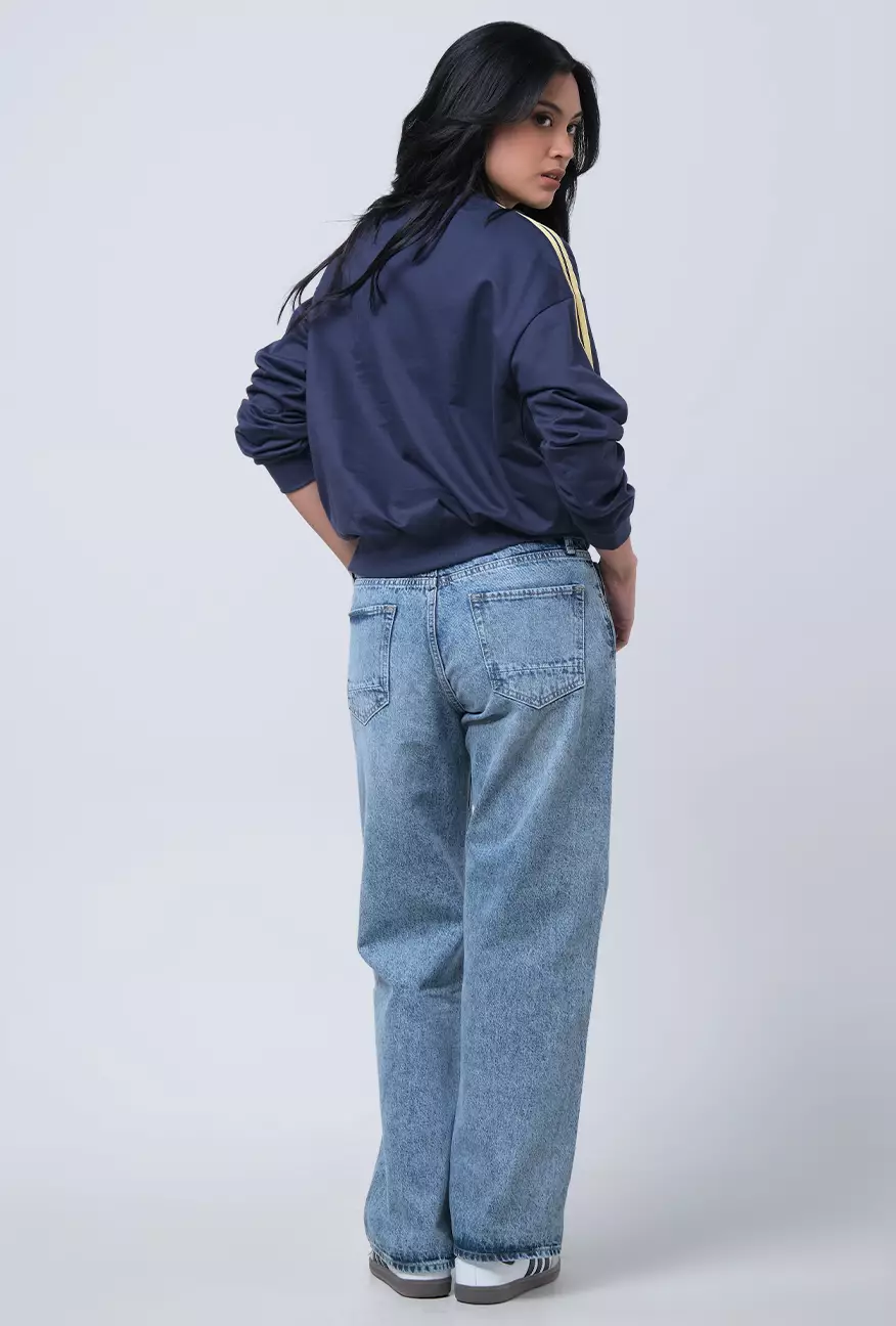 Sweater Wanita Eira Navy