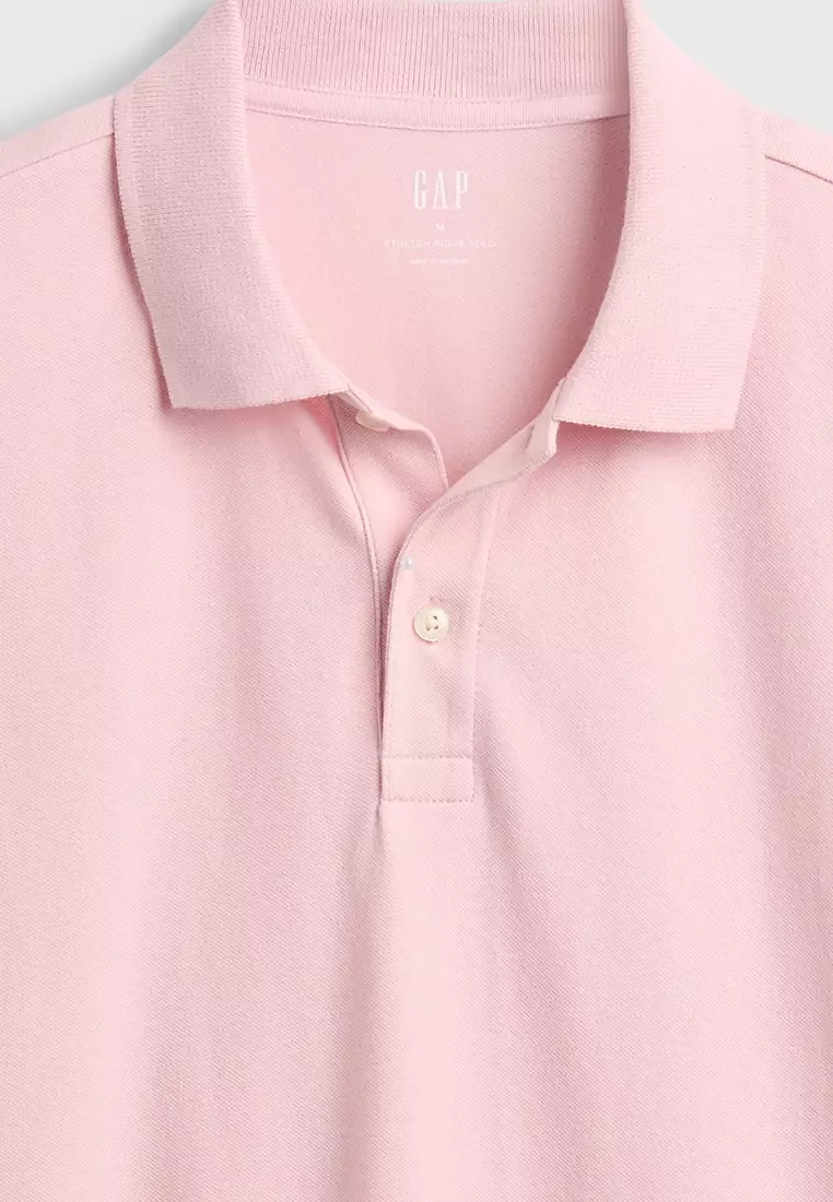 Stretch Pique Polo Shirt