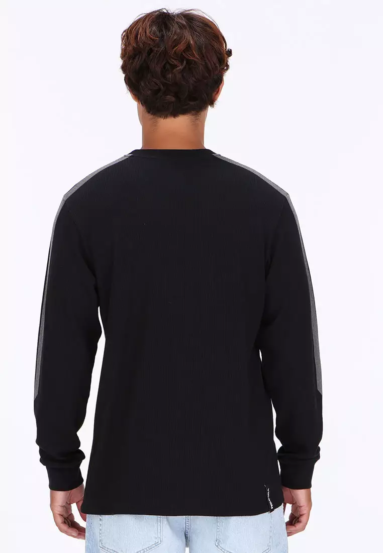 MLS RUSSEL THERMAL LONG SLEEVE TEE BLACK