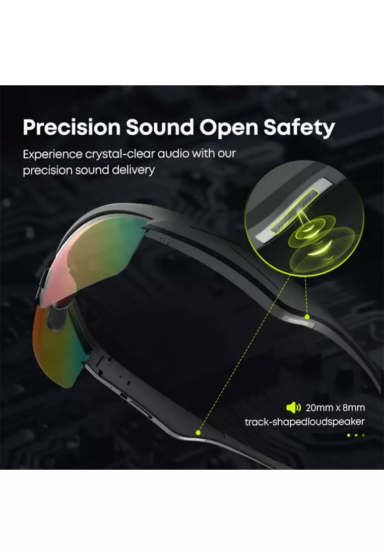 AirNova 定向傳音跑步眼鏡 - 白