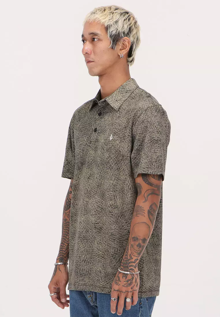 MPL GAZE SHORT SLEEVE POLO BLK