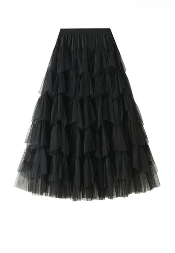Twenty Eight Shoes Spring/Summer Puffy Tulle Mesh Tiered Skirt AF1219 64DCEAA0AF607AGS_1
