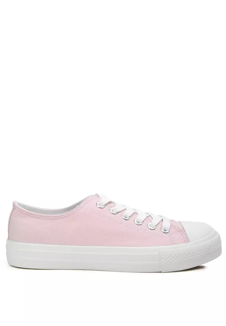 Discount on London Rag  shoes - SKU: Pink Casual Canvas Daily Wear Sneakers