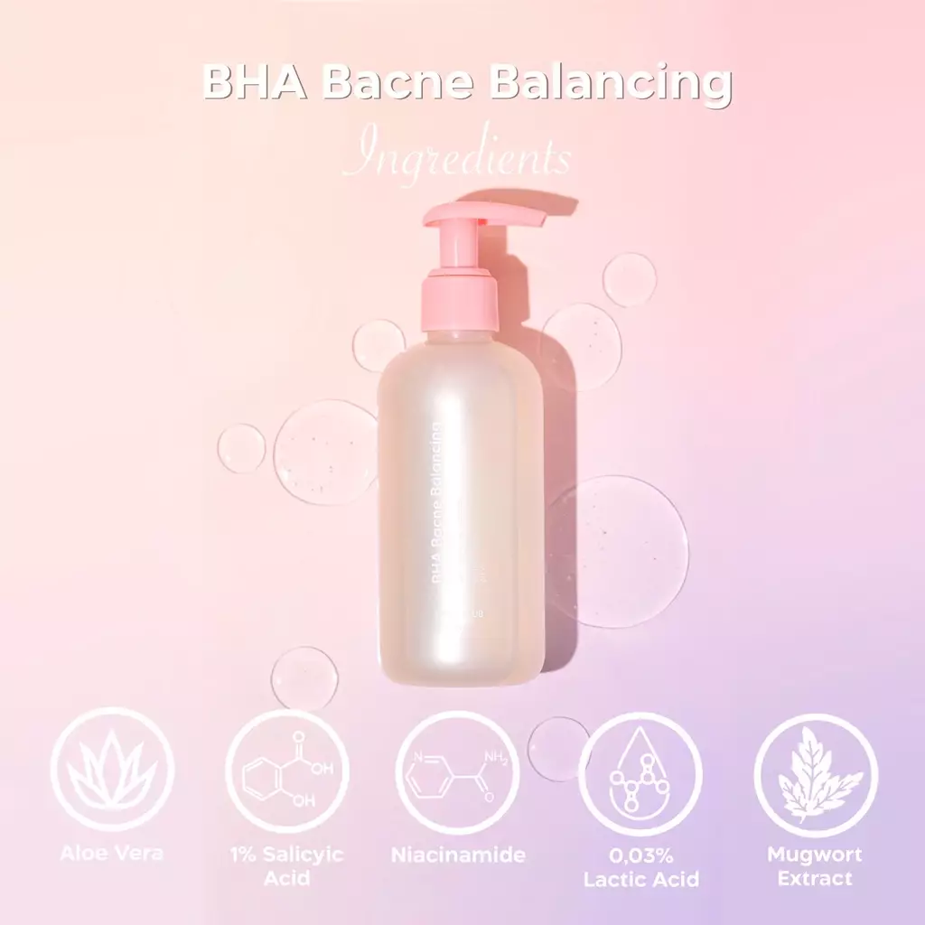 TEDDY CLUBS BHA BACNE BALANCING BODY WASH 236ML