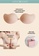 Love Knot beige [3 Packs] Mango Shape Seamless Invisible Reusable Adhesives Push Up Nubra Stick On Wedding Silicon Bra (Beige) FC8A0USD08A052GS_2