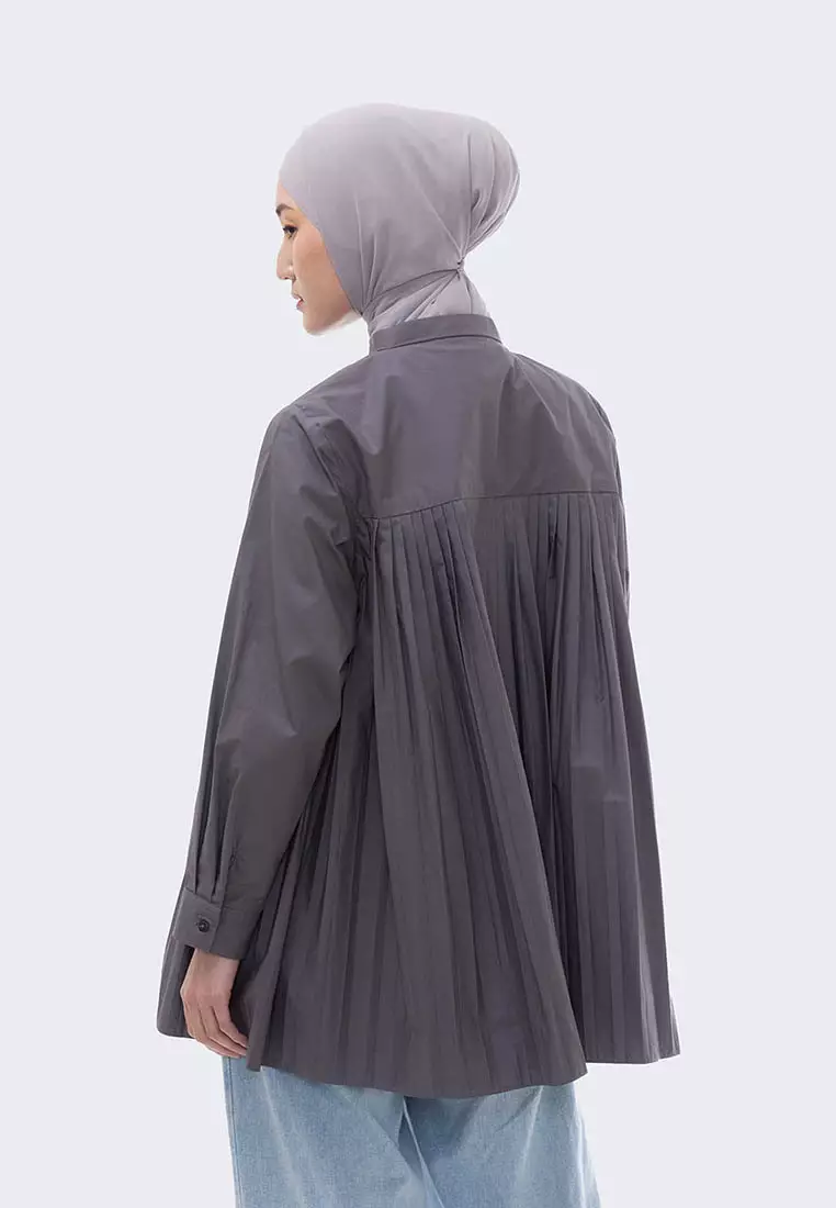 Ria Miranda Grey Xiana Shirt