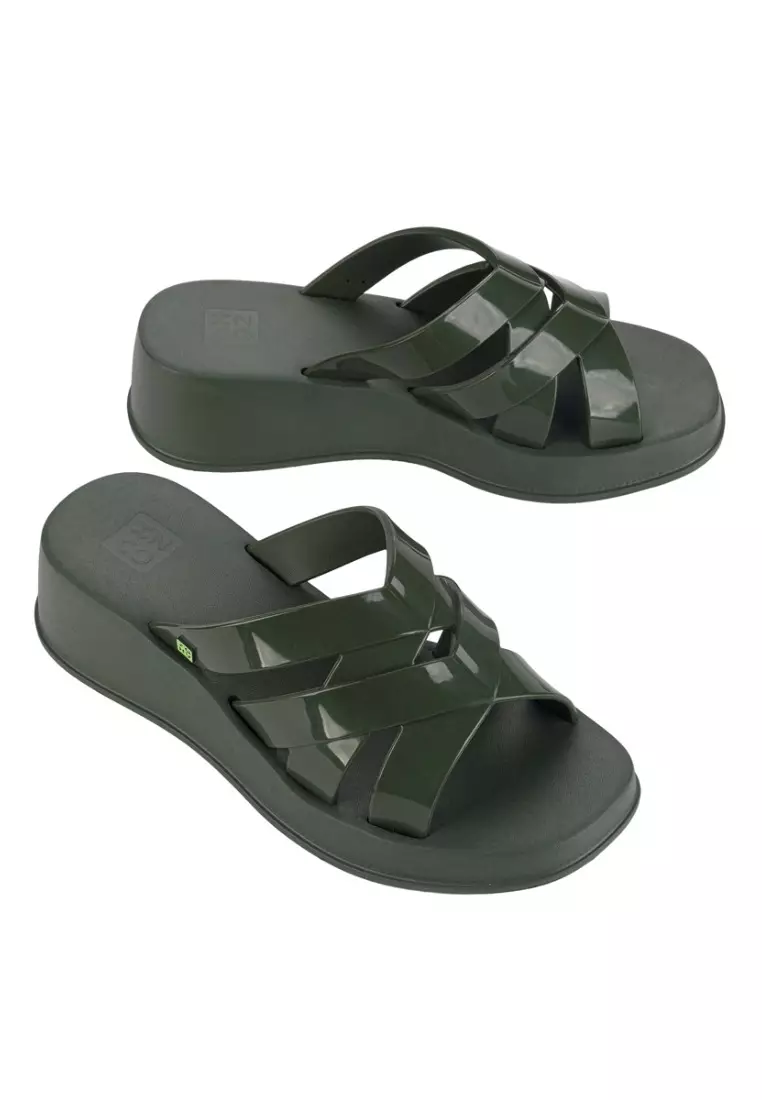 Zaxy Pose Tam Dark Military Green