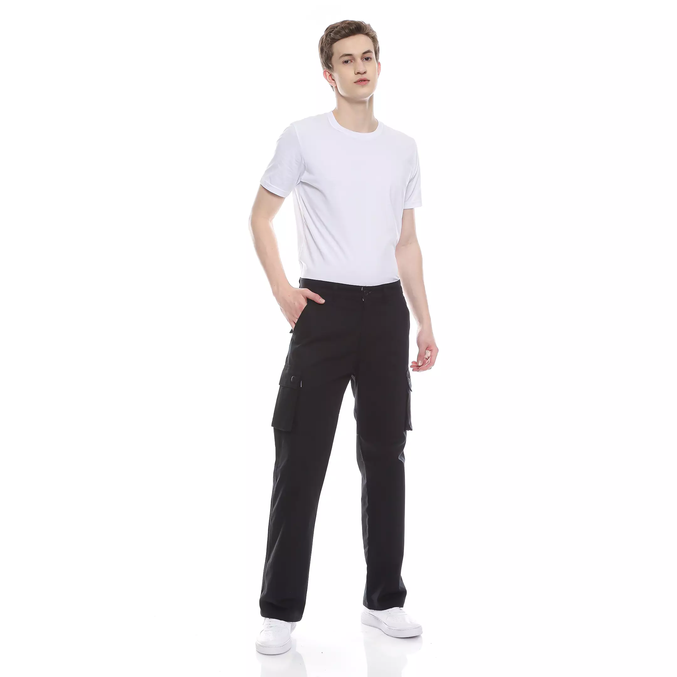 Celana Long Pants Fatigue Cotton Twill Black
