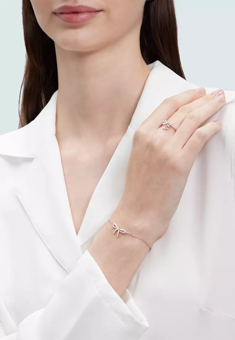 Agnes b【愛らしいデザイン☆Wrapped in Love Bracelet】 Buy agnès b. Wrapped in Love Bracelet 2025 Online | ZALORA