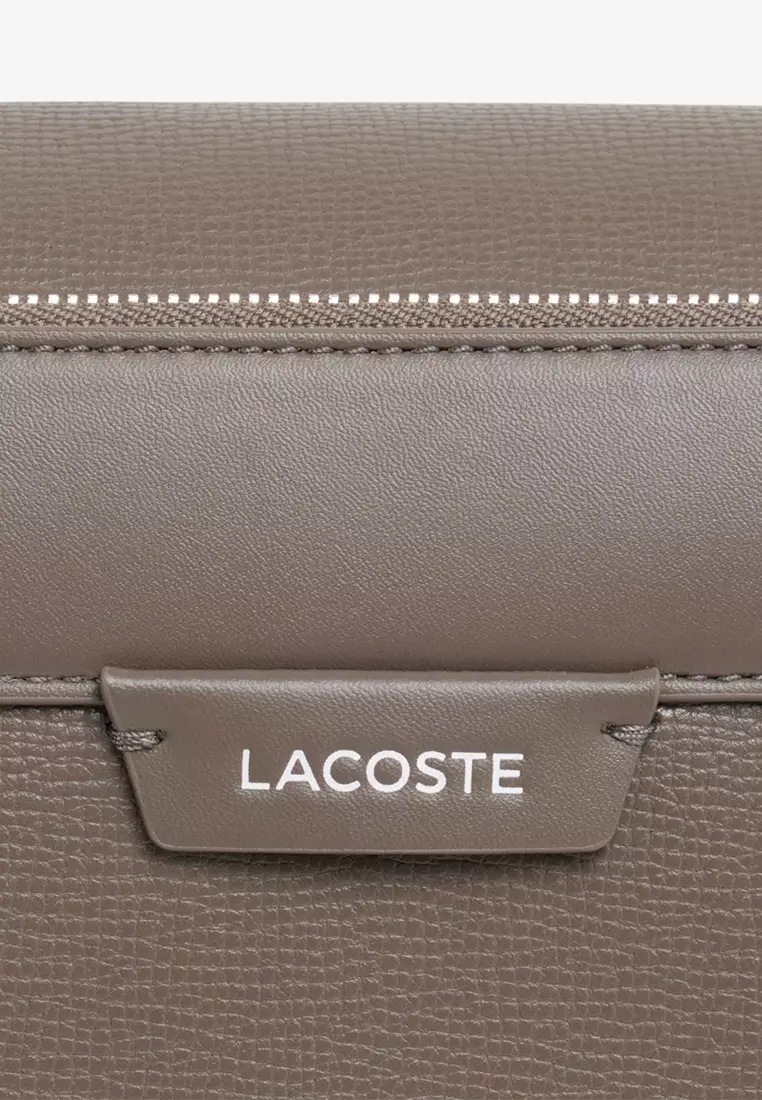 Ossian Flap Close Leather Satchel