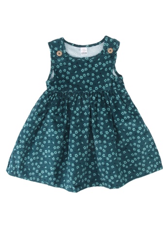 Buy Lc Waikiki Baby Girl S Figured Velvet Dress Zalora Hk