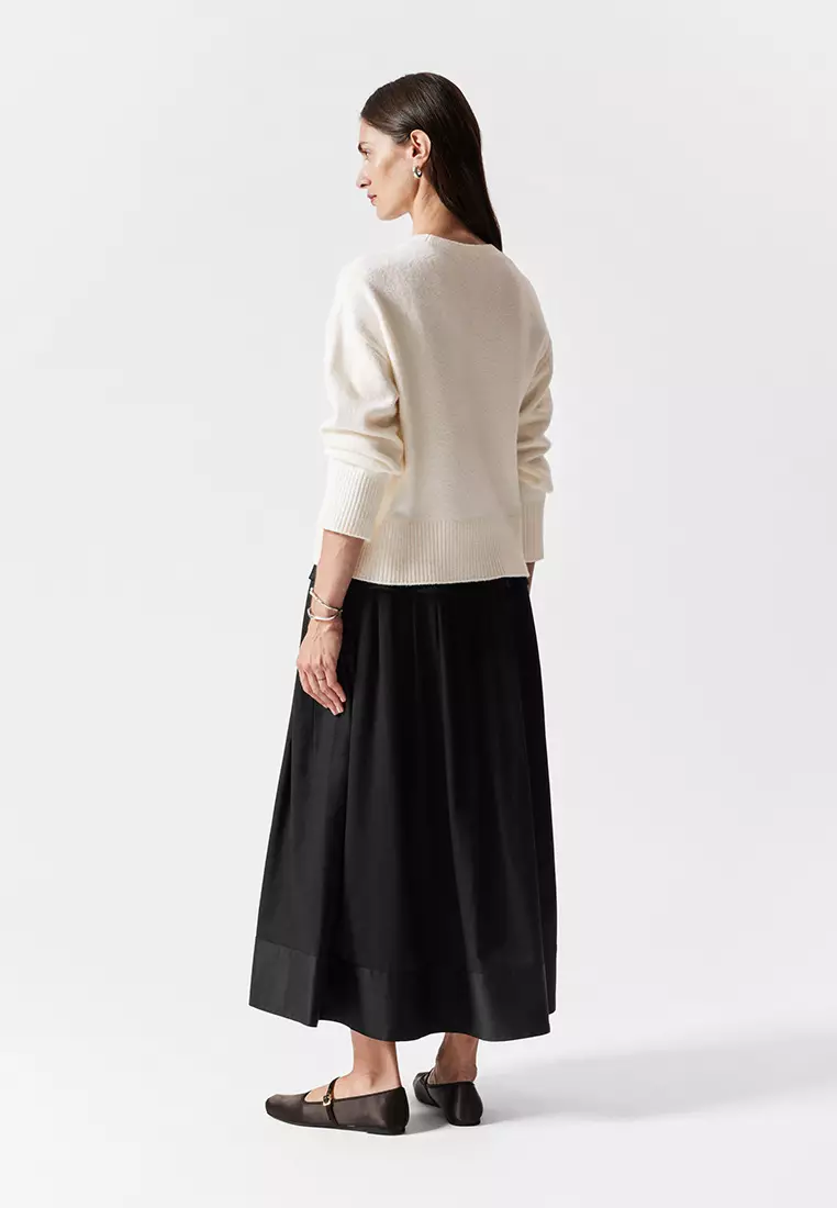 White knitwear jumper hotsell