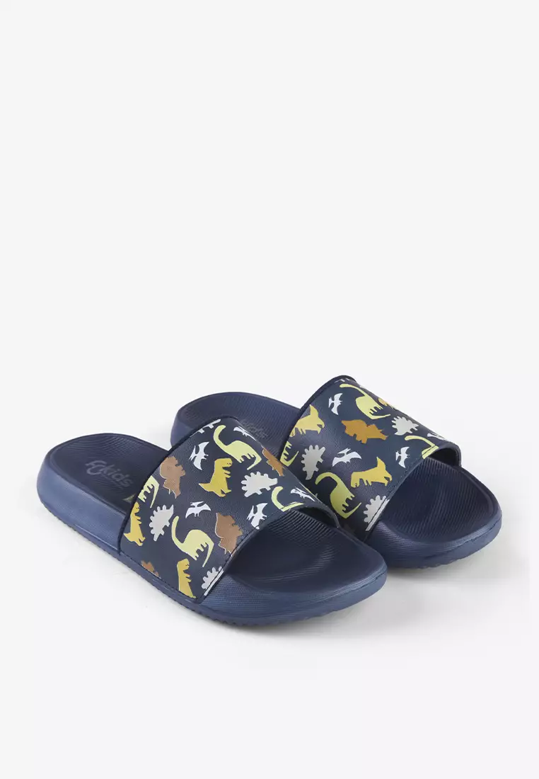  Sandal Slip on Anak Laki Waterproof T.Luki