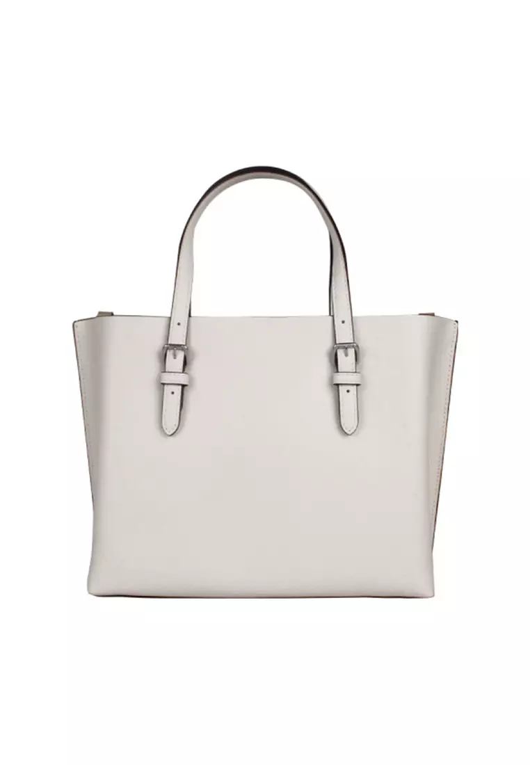 Mollie Tote Bag 25 In Silver Chalk CV966
