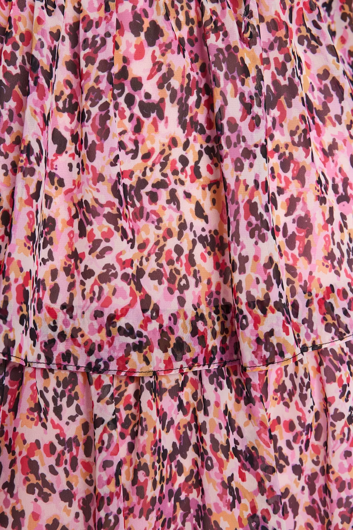 Ruffled Floral Dress