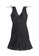 YG Fitness black Solid Color Backless One-Piece Swimsuit 5D346US323F031GS_4